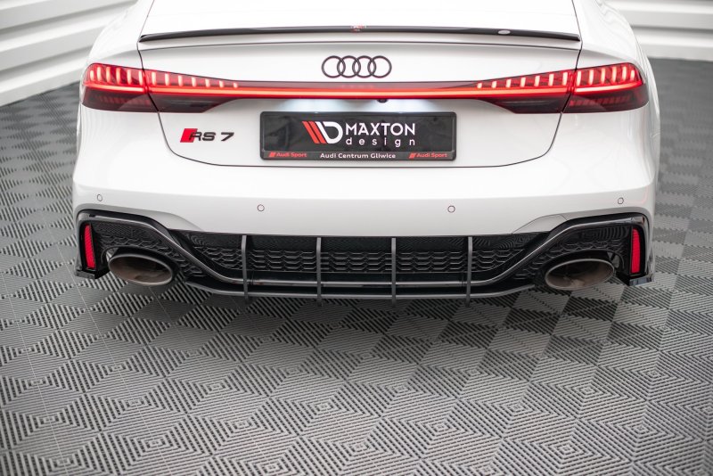 Maxton Street Pro Heckschürze für Audi RS7 C8 / RS6 C8 AURS7C8CNC-RS1BRB