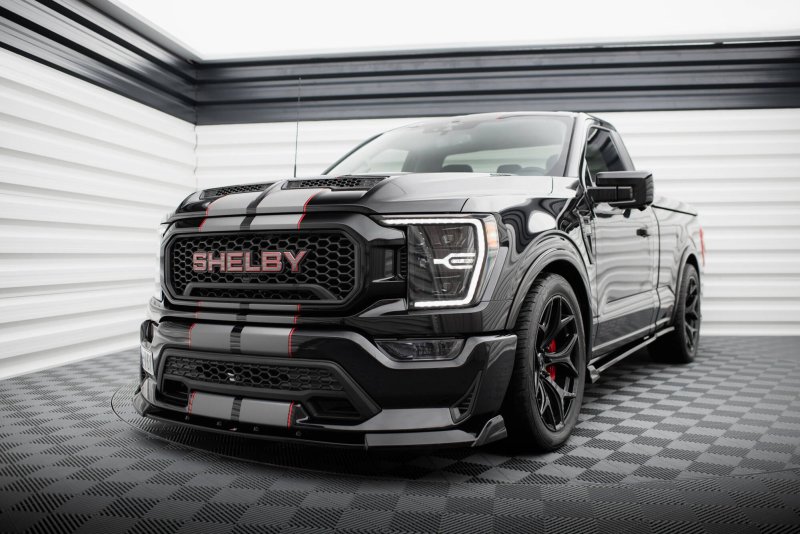 Maxton Front Ansatz Shelby F150 Super Snake schwarz Hochglanz SH-F150-SS-FD1-G