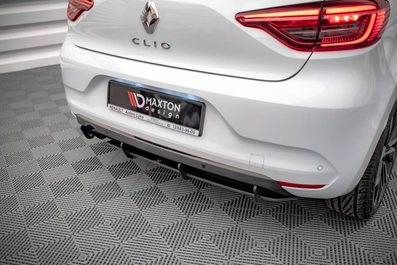 Maxton Street Pro Heckschürze für Renault Clio Mk5 RECL5CNC-RS1BRB
