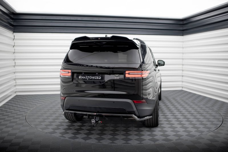Maxton Spoiler CAP Abrisskante 3D Land Rover Discovery HSE Mk5 schwarz Hochglanz LR-DISCO-5-HSE-CAP1-G