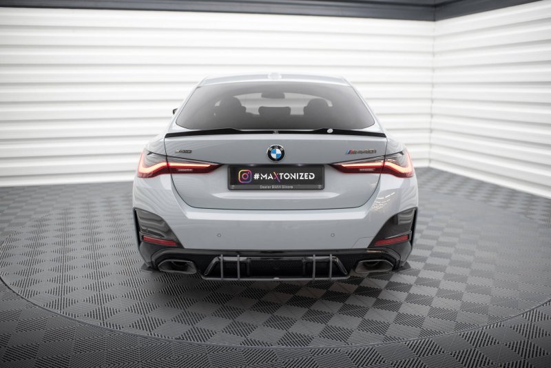 Maxton Street Pro Heckschürze BMW 4er Gran Coupe M440i G26 BM4G26MPACKGCCNC-RS2BRB
