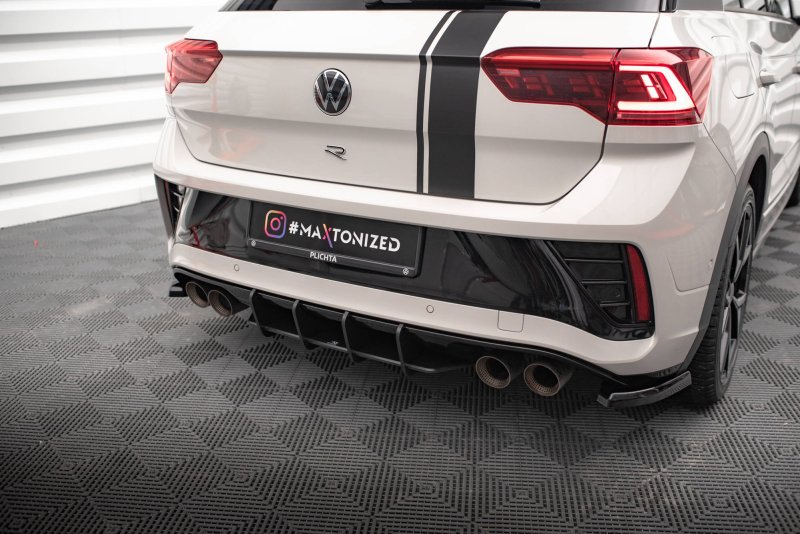 Maxton Street Pro Heckschürze für Volkswagen T-Roc R Mk1 Facelift VWTROC1RCNC-RS1BRB