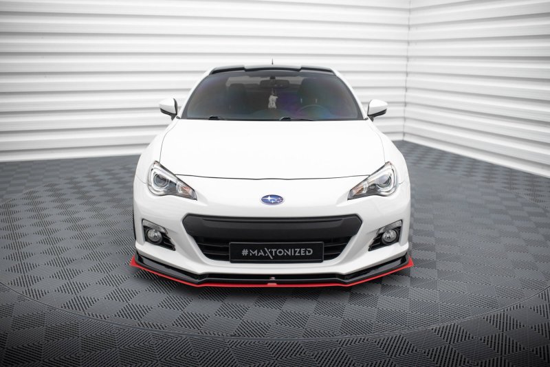 Preview: Maxton Front Ansatz V.3 Subaru BRZ Mk1 SU-BRZ-1-FD2G+FD2R-RED
