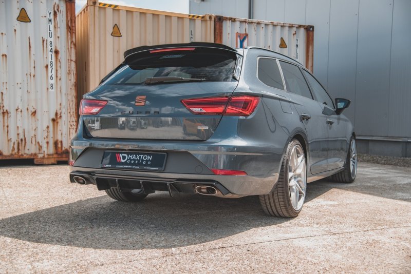 Maxton Diffusor Heck Ansatz V.2 für Seat Leon Cupra ST Mk3 FL SE-LE-3F-CU-ST-RS2G-O_O