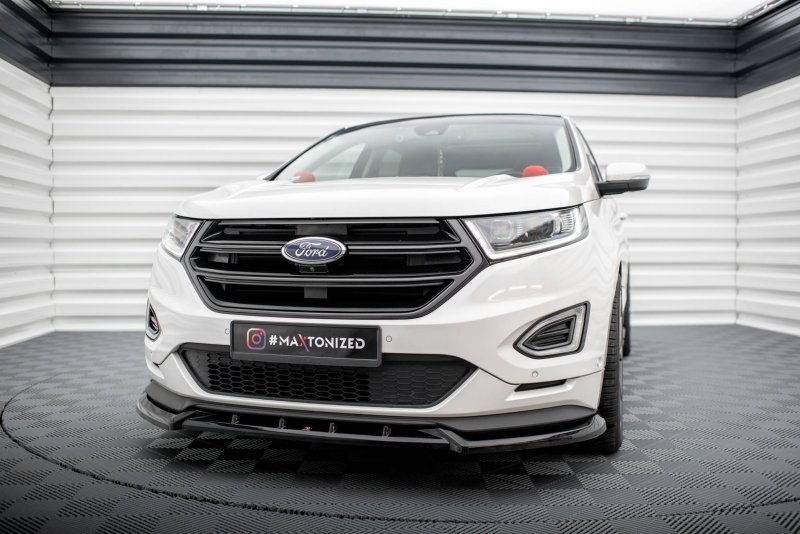 Maxton Front Ansatz für Ford Edge Sport Mk2 schwarz Hochglanz FO-ED-2-SPORT-FD1-G
