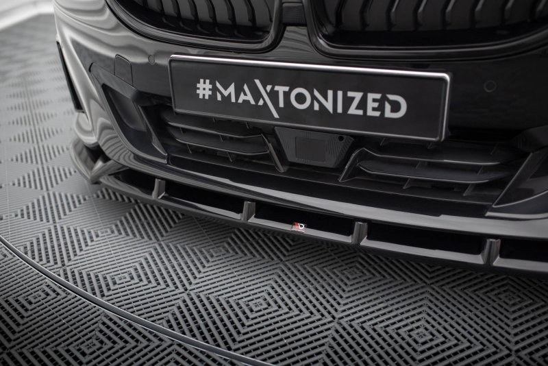 Maxton Front Ansatz V.2 BMW 2 Coupe G42 schwarz Hochglanz BM-2-G42-FD2-G