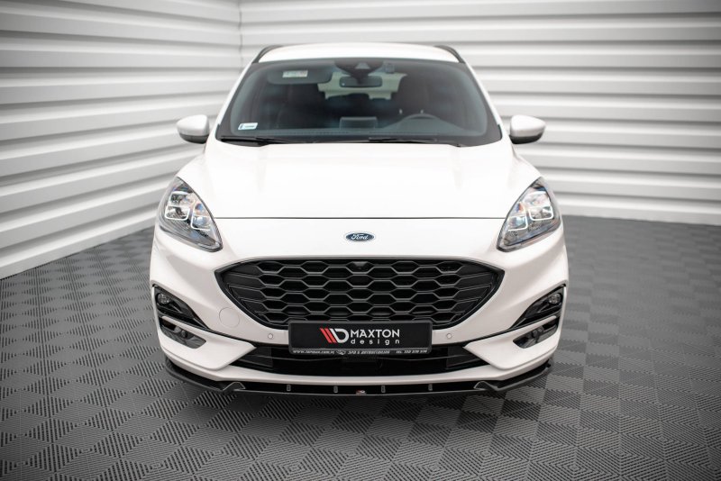 Maxton Front Ansatz für Ford Kuga ST-Line Mk3 schwarz Hochglanz FO-KU-3-STLINE-FD1-G