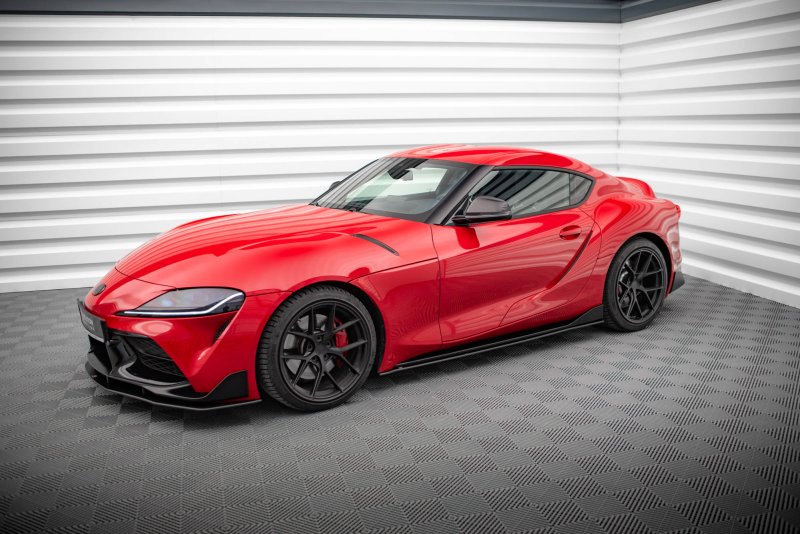 Maxton Street Pro Seitenschweller Ansatz für Toyota Supra Mk5 TOSU5CNC-SD1BRB