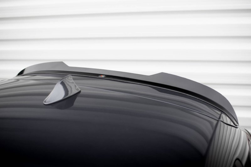 Maxton Spoiler CAP Abrisskante Renault Megane GT Mk3 Facelift schwarz Hochglanz RE-ME-3-GT-CAP1-G