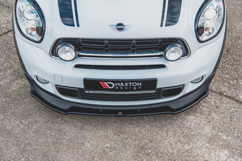 Maxton Front Ansatz für Mini Countryman Mk1 JCW  schwarz matt MC-CO-S-1-FD1-T