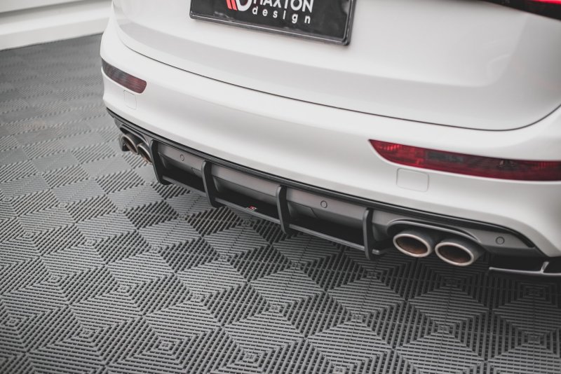 Maxton Street Pro Heckschürze für Audi SQ5 Mk1 (8R) AUSQ51CNC-RS1BRB