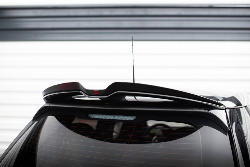 Maxton Spoiler CAP für Mini Cooper John Cooper S Works F56 Facelift schwarz Hochglanz MC-3F-56-JCW-5D-CAP1-G