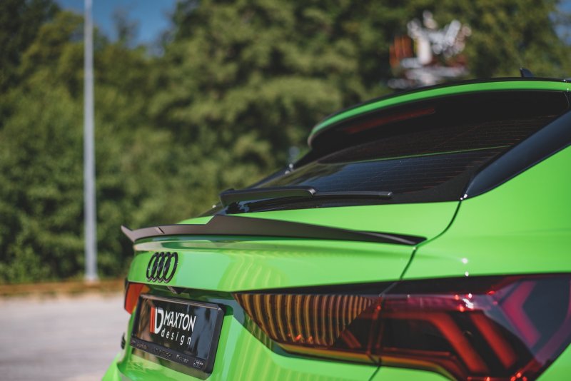 Maxton Spoiler CAP für Audi RSQ3 Sportback F3 schwarz Hochglanz AU-RSQ3-2-CAP1-G