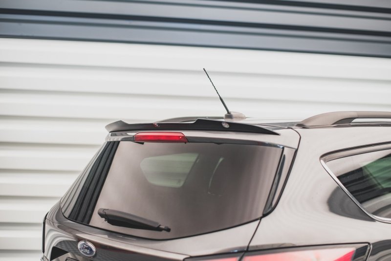 Maxton Spoiler CAP für Ford Escape Mk3 schwarz Hochglanz FO-ES-3-CAP1-G