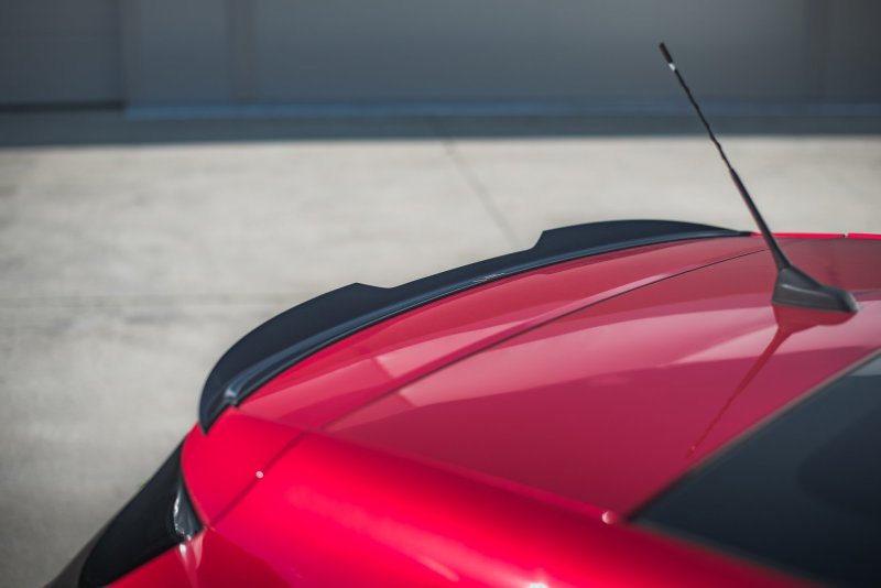 Maxton Spoiler CAP für Peugeot 308 GT Mk2 Facelift schwarz Hochglanz PE-308-2F-GT-CAP1-G