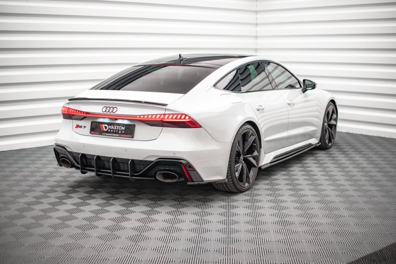 Maxton Street Pro Heckschürze für Audi RS7 C8 / RS6 C8 AURS7C8CNC-RS1BRB