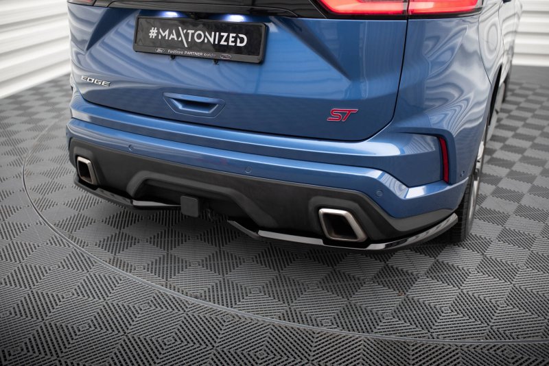 Maxton Heck Ansatz Flaps Diffusor Ford Edge ST Mk2 schwarz Hochglanz FO-ED-2-ST-RSD1-G
