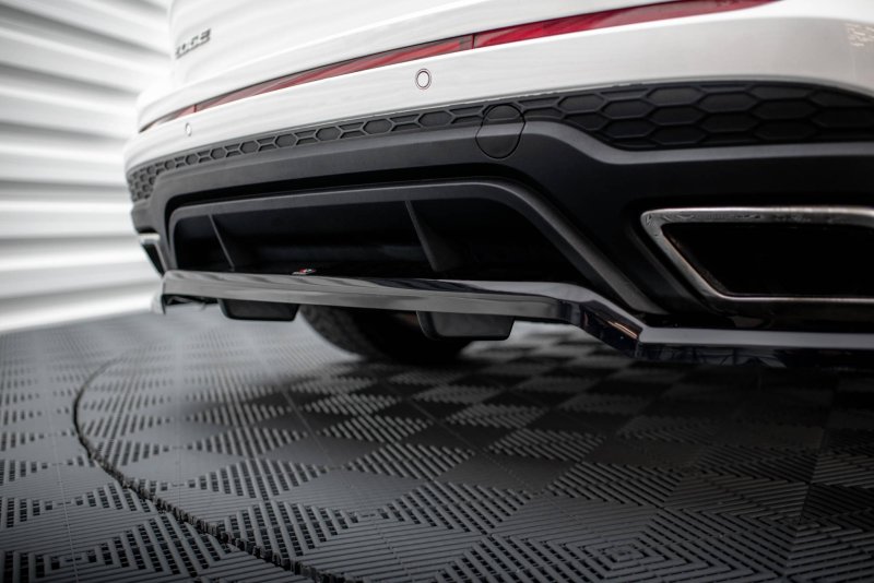 Maxton Mittlerer Diffusor Heck Ansatz DTM Look für Ford Edge Sport Mk2 schwarz Hochglanz FO-ED-2-SPORT-RD1G+RD2-G