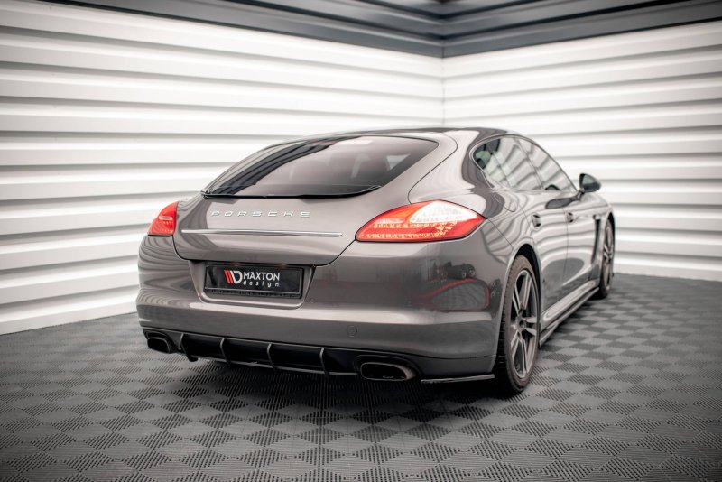 Maxton Street Pro Heckschürze für Porsche Panamera / Panamera Diesel 970 POPA970CNC-RS1BRB