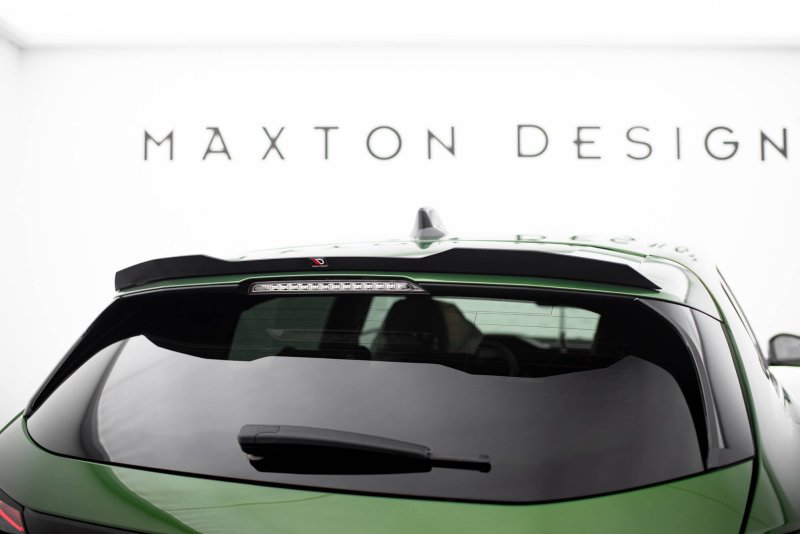 Maxton Spoiler CAP Abrisskante Peugeot 308 GT Hatchback Mk3 schwarz Hochglanz PE-308-3-GT-CAP1-G