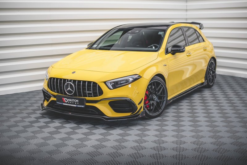 Maxton Front Ansatz +Flaps für V.3 Mercedes-AMG A45 S ME-A-177-45-FD3G+FS