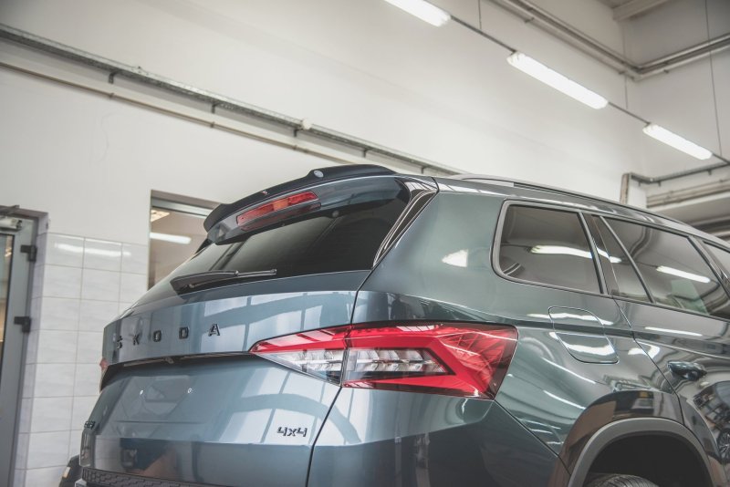 Maxton Spoiler CAP V.2 für Skoda Kodiaq Mk1 Sportline/RS schwarz Hochglanz SK-KO-1-SL-CAP2-G