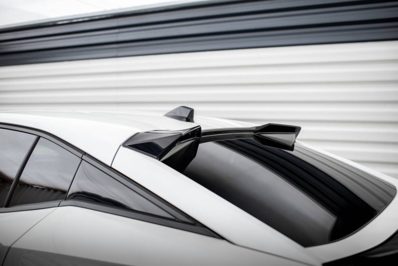 Maxton HeckSpoiler CAP Abrisskante Abrisskante 3D Peugeot 408 Mk1 schwarz Hochglanz PE-408-1-CAP3D1-G