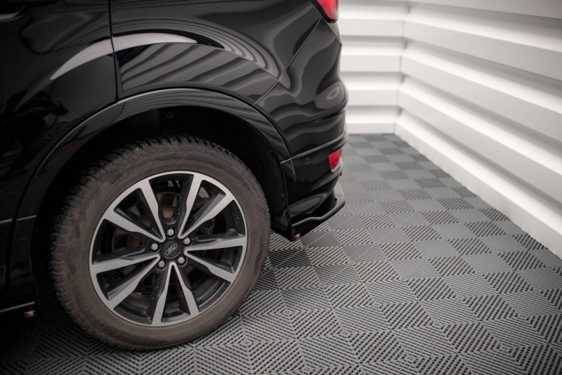 Maxton Heck Ansatz Flaps Diffusor für Ford Escape ST-Line Mk3 schwarz Hochglanz FO-ES-3-STLINE-RSD1-G