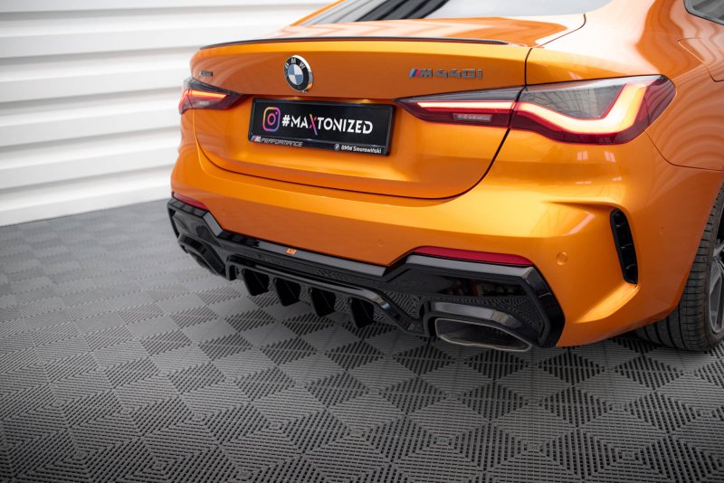 Maxton Diffusor Heck Ansatz BMW M440i G22 / G23 / G22 Facelift / G23 Facelift BM-4-G22-MPACK-RS1GOO_OO