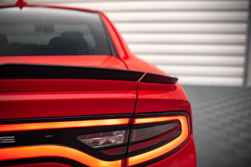 Maxton Spoiler CAP für Paket Dodge Charger RT Mk7 Facelift schwarz Hochglanz DO-CH-2-RT-CAP1G+CAP2-G