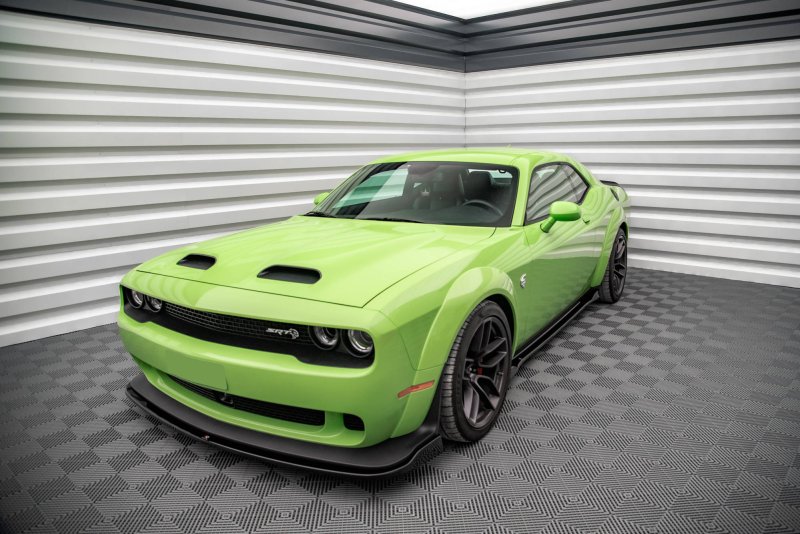Maxton Seitenschweller Ansatz für Dodge Challenger SRT Demon Mk3 schwarz Hochglanz DO-CHL-3F-SRT-HC-SD1-G