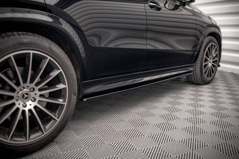 Maxton Seitenschweller Ansatz für Mercedes-Benz GLE Coupe AMG-Line C167 schwarz Hochglanz ME-GLE-C167-AMGLINE-SD1-G
