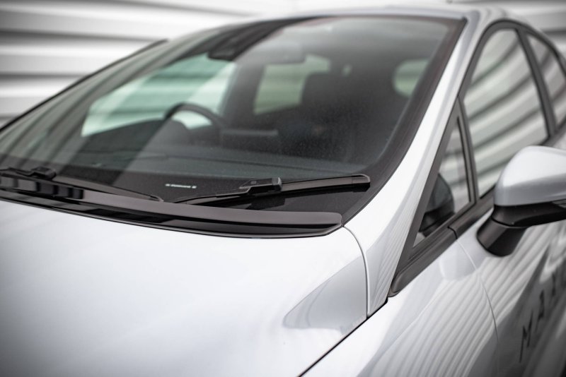Maxton Verlängerung Motorhaube Ford Fiesta Standard/ ST-Line/ ST schwarz Hochglanz FO-FI-8-BE1-G