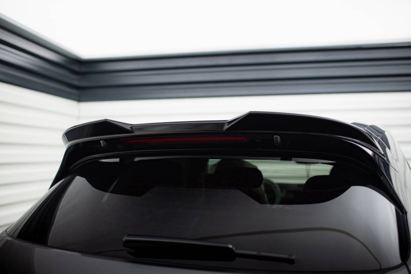Maxton Spoiler CAP Abrisskante 3D Porsche Cayenne SUV Mk3 Facelift schwarz Hochglanz PO-CAY-3F-CAP3D1-G
