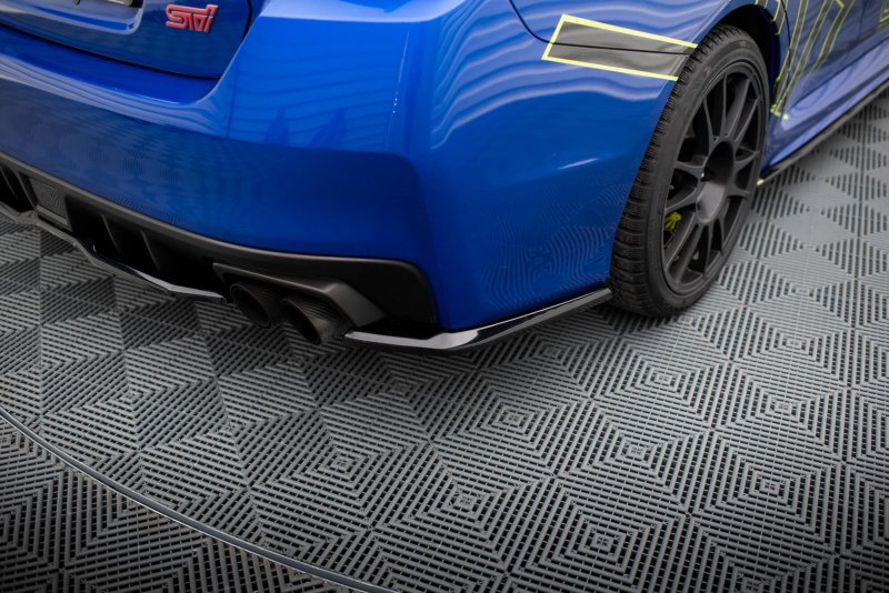 Preview: Maxton Heck Ansatz Flaps Diffusor V.2 Subaru WRX STI Mk1 schwarz Hochglanz SU-IM-4F-WRX-STI-RSD1-G