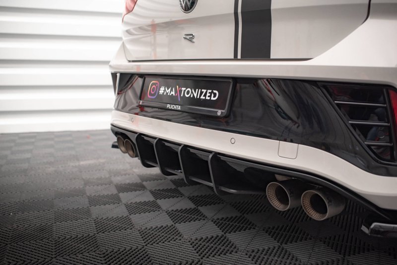 Maxton Street Pro Heckschürze für Volkswagen T-Roc R Mk1 Facelift VWTROC1RCNC-RS1BRB
