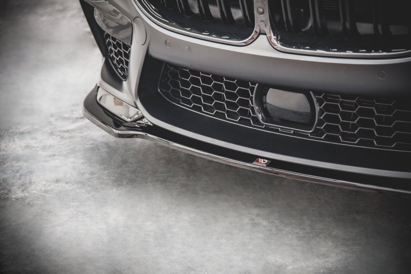 Maxton Front Ansatz V.2 für BMW M8 Gran Coupe F93 schwarz Hochglanz BM-M8-G16-FD2-G
