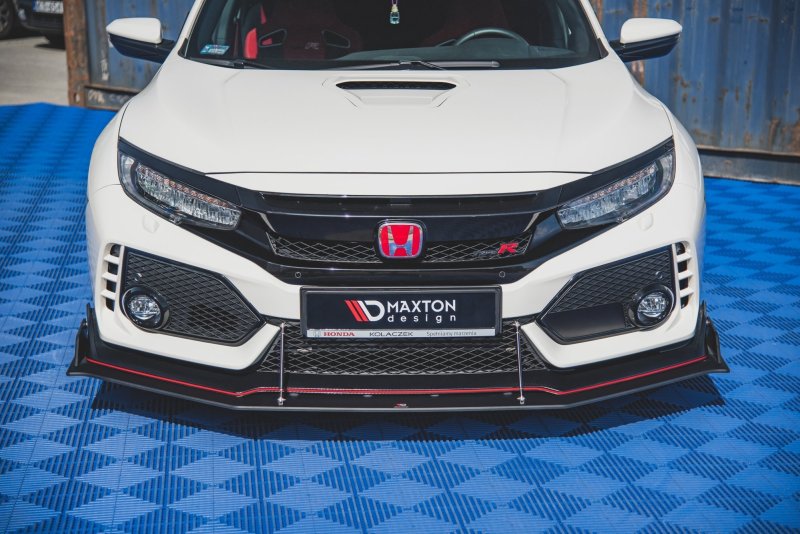 Maxton Racing Front Ansatz für passend für Honda Civic X Type-R HOCI10TYPERCNC-FD4BRB