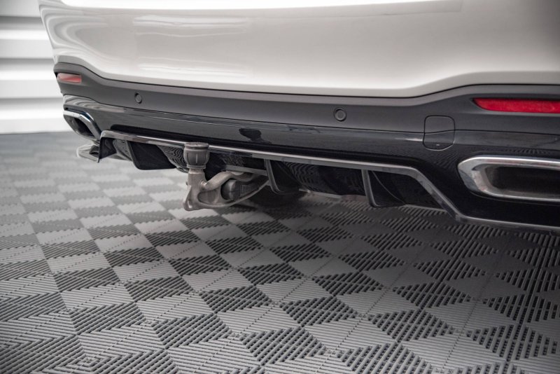 Maxton Mittlerer Diffusor Heck Ansatz DTM Look für Mercedes-Benz GLS AMG-Line X167 schwarz Hochglanz ME-GLS-167-AMGLINE-RD1G+RD2-G