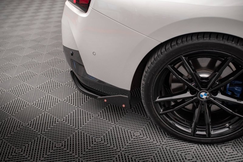 Maxton Heck Ansatz Flaps Diffusor V.2 +Flaps für BMW 2 Coupe M-Paket G42 BM-2-42-MPACK-RSD2G+RSF1B