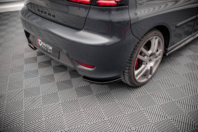 Maxton Heck Ansatz Flaps Diffusor für Seat Ibiza Cupra Mk3 schwarz Hochglanz SE-IB-3-CU-RSD1-G
