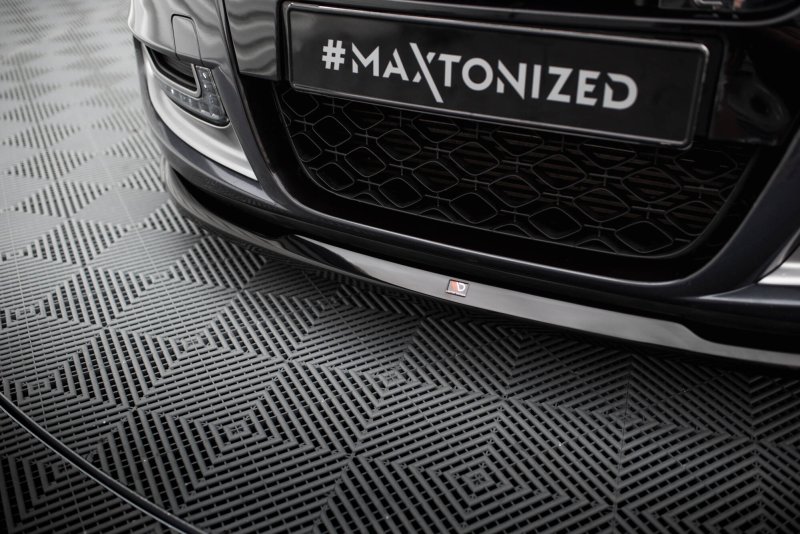 Maxton Front Ansatz V.2 Renault Megane GT Mk3 Facelift schwarz Hochglanz RE-ME-3-GT-FD2-G