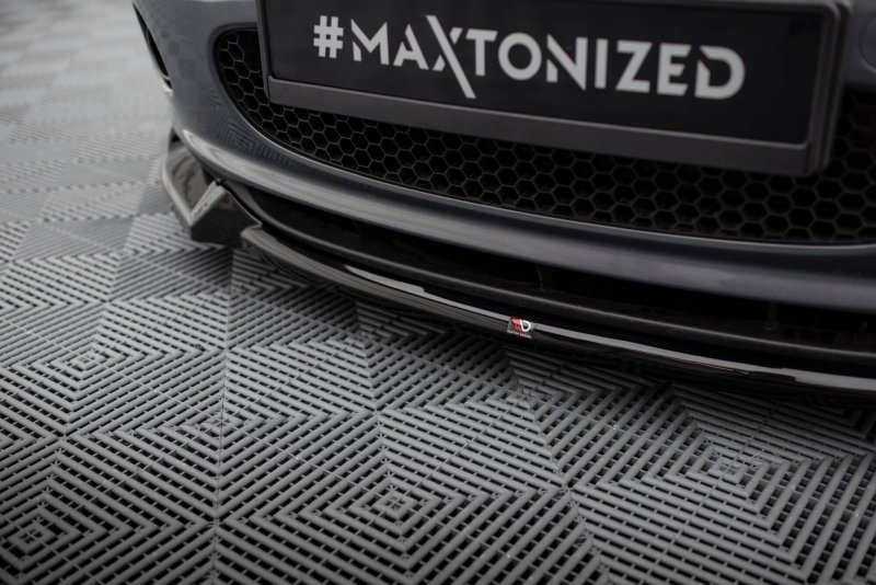 Maxton Front Ansatz V.2 Mazda MX5 NC (Mk3) schwarz Hochglanz MA-MX5-3-FD2-G