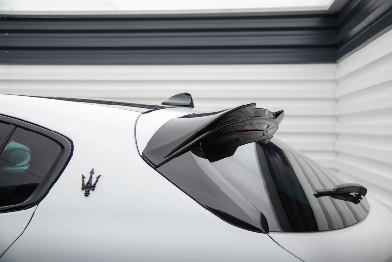 Maxton Spoiler CAP Abrisskante 3D Maserati Grecale GT / Modena Mk1 schwarz Hochglanz MS-GR-1-CAP1-G