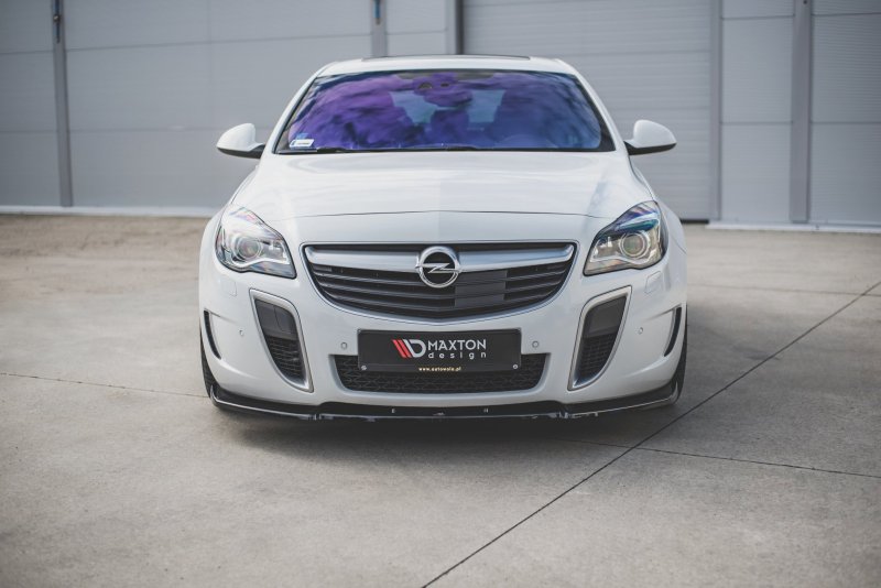 Maxton Front Ansatz V.1 für Opel Insignia Mk. 1 OPC Facelift schwarz Hochglanz OP-IS-1F-OPC-FD1-G
