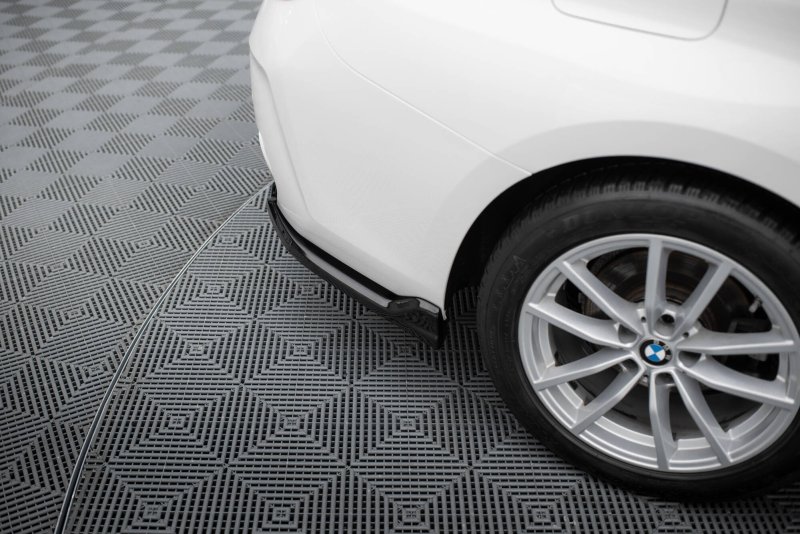 Maxton Heck Ansatz Flaps Diffusor BMW 3er Limousine / Touring G20 / G21 Facelift schwarz Hochglanz BM-3-21F-RSD1-G