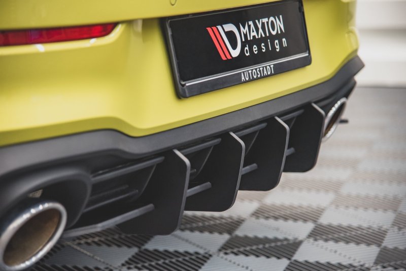 Maxton Racing Heckschürze V.1 für Volkswagen Golf 8 GTI Clubsport VWGO8GTICSCNC-RS1B+BRBI