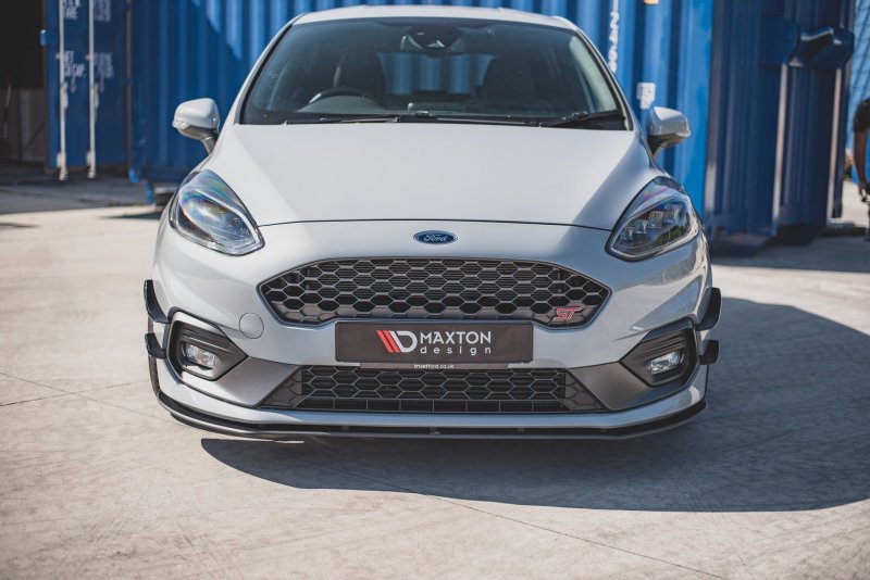 Maxton Racing Front Ansatz für passend für Ford Fiesta Mk8 ST / ST-Line FOFI8STCNC-FD1B