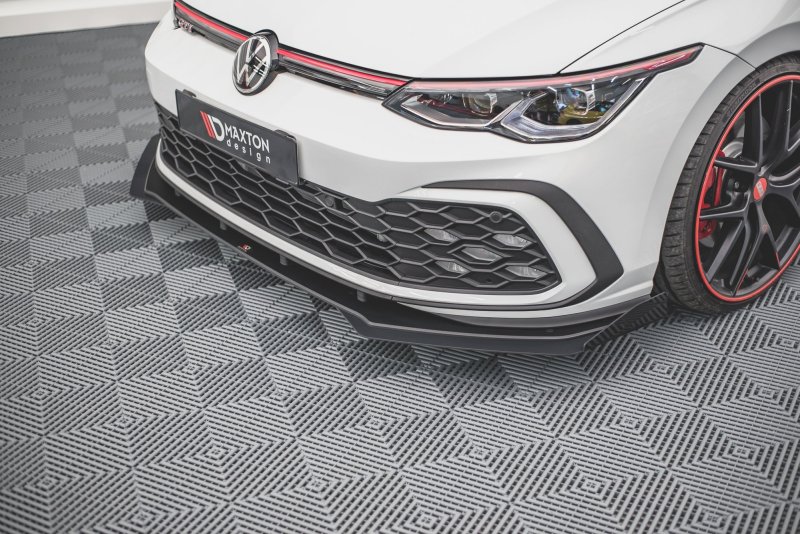 Maxton Flaps Volkswagen Golf 8 GTI schwarz Hochglanz VWGO8GTICNC-FSF1-G