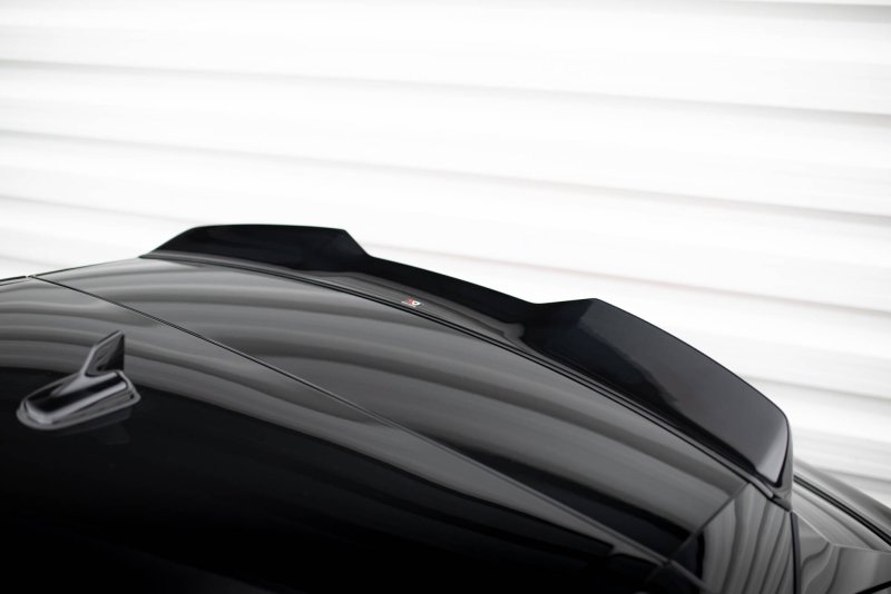 Maxton HeckSpoiler CAP Abrisskante Abrisskante 3D Audi Q8 / SQ8 / Q8 S-Line Mk1 schwarz Hochglanz AU-SQ8-1-CAP3D1-G